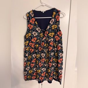Floral print dress size medium